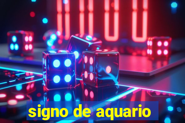 signo de aquario